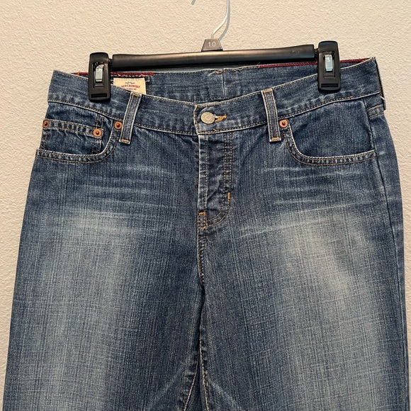 Vintage Abercrombie & Fitch Button Fly Jeans Flare Leg Medium Wash Size 29 - Picture 5 of 9